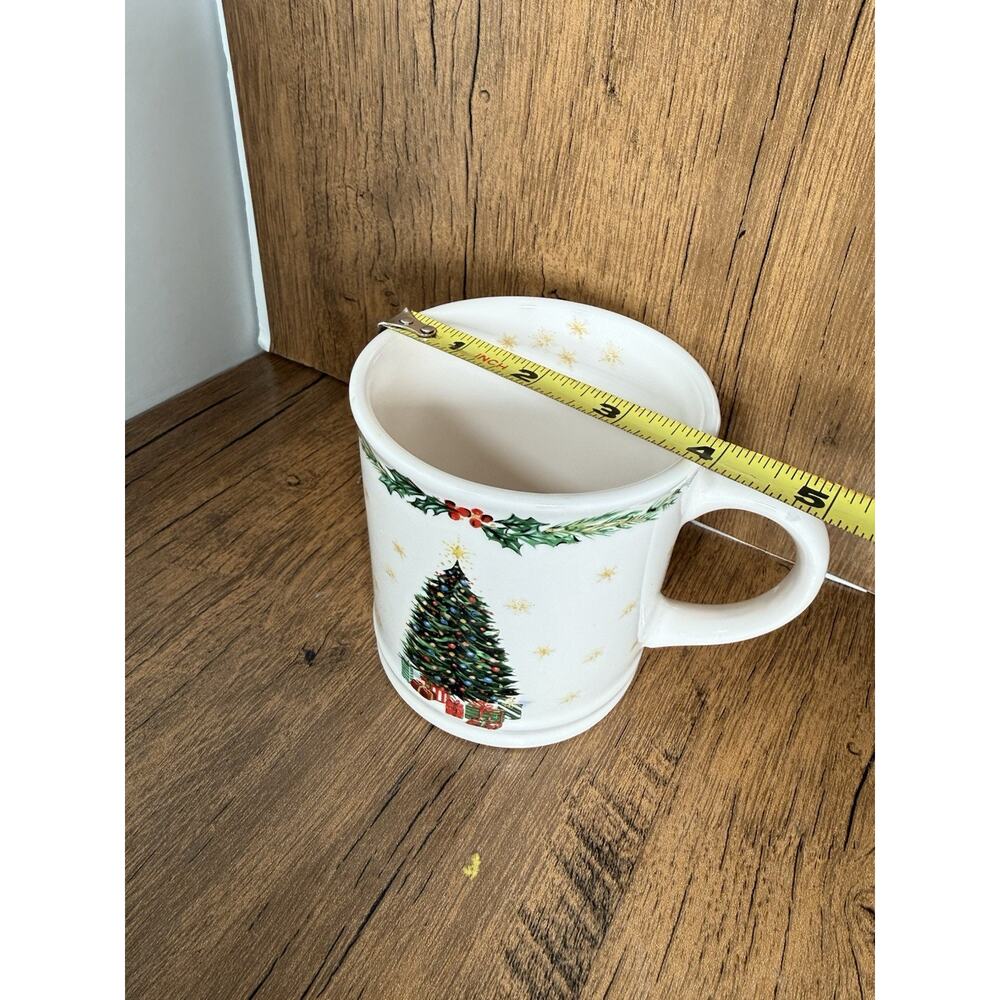 Sur La Table Christmas Tree Holiday Ceramic Mug - Picture 3 of 5